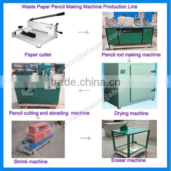 School paper pencil making machine / pupils paper pencil machine