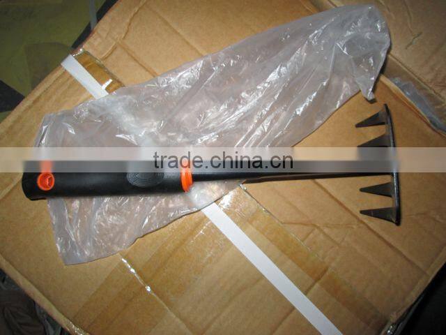 adjustable short handle mini garden rake