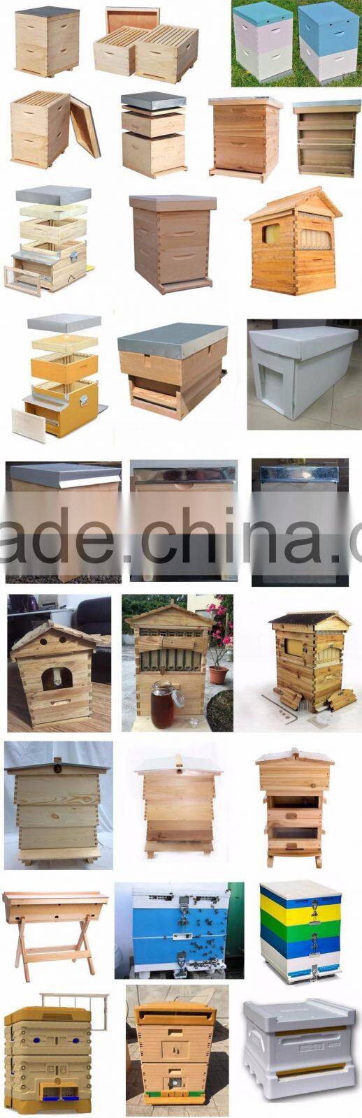 2017 hot sale beekeeping yellow plastic pollen trap collector