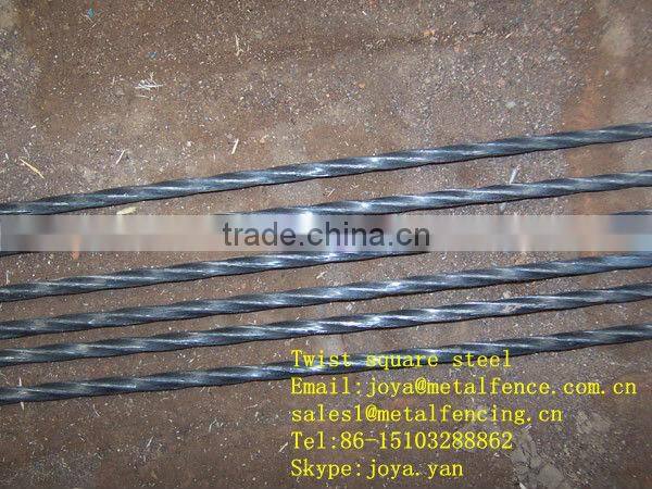 Galvanized steel serrated floor fish screen