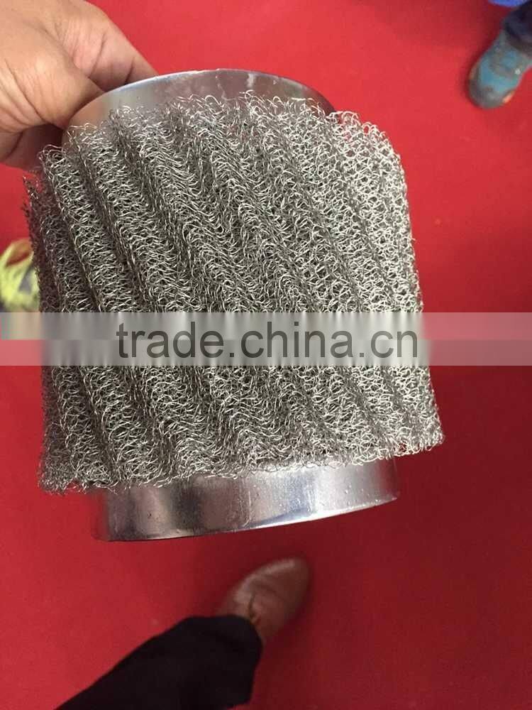 10 Micron Stainless Steel Pleated Fuel Gas Filter Element