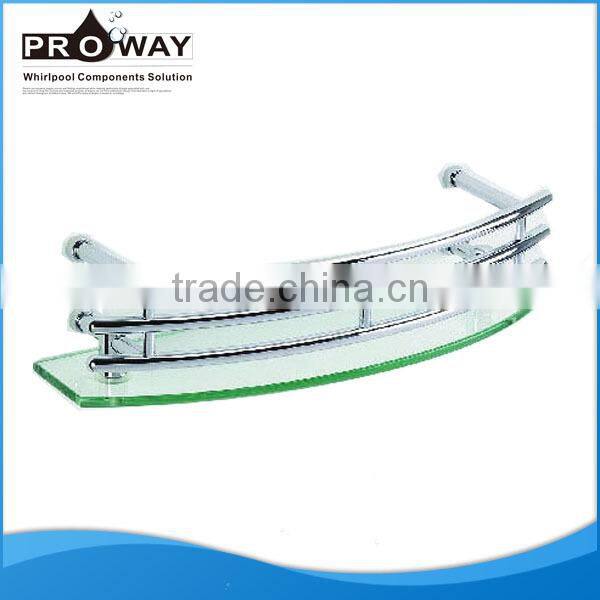 238*40mm Shower Room Towel Rack Shelf Wall Mounted Shower Shelf