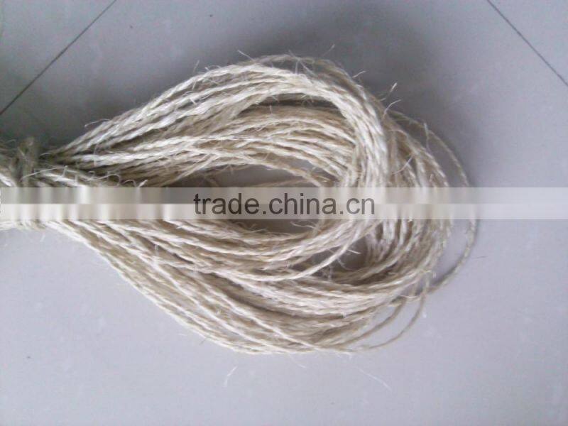 2 ply twisted sisal twine