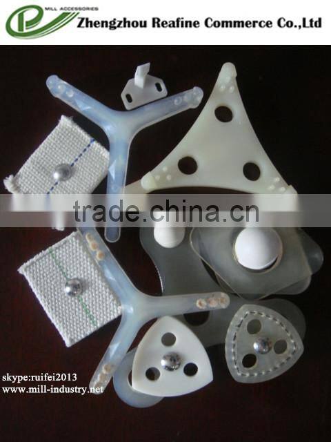 vibrating sieve cleaner milling pan cleaner triangle type with tongue flour mill industry