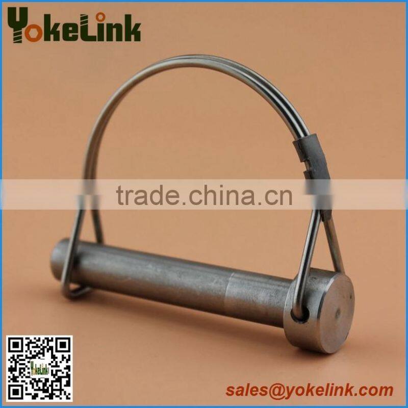 Stainless steel round handle type wire lock pin