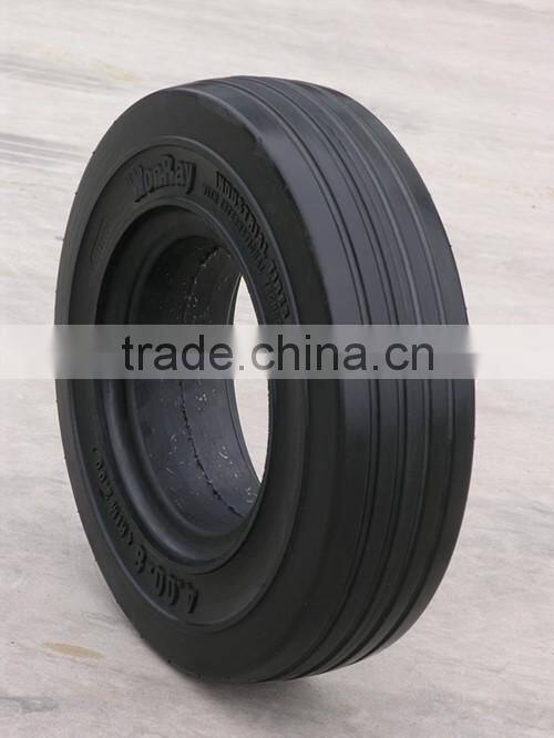 factory price heavy duty trailer parts solid pneumatic tyres 3.60-8 with high performance