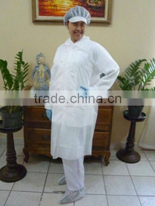 hot sale PP nonwoven Disposable Gown