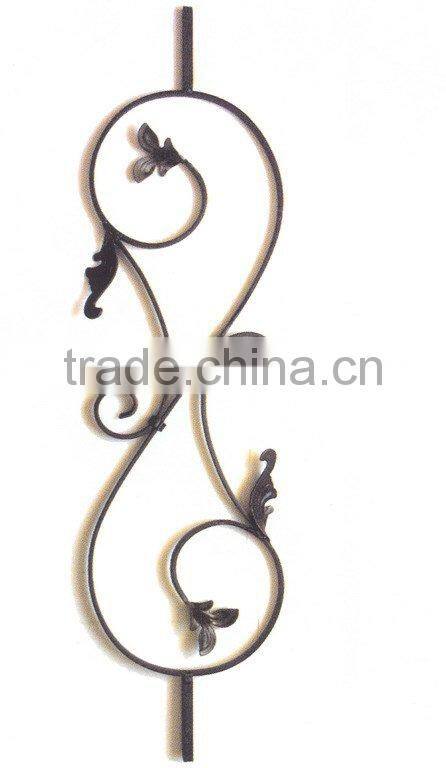 good quality wrought iron baluster