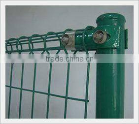 Ornamental double loop wire fence