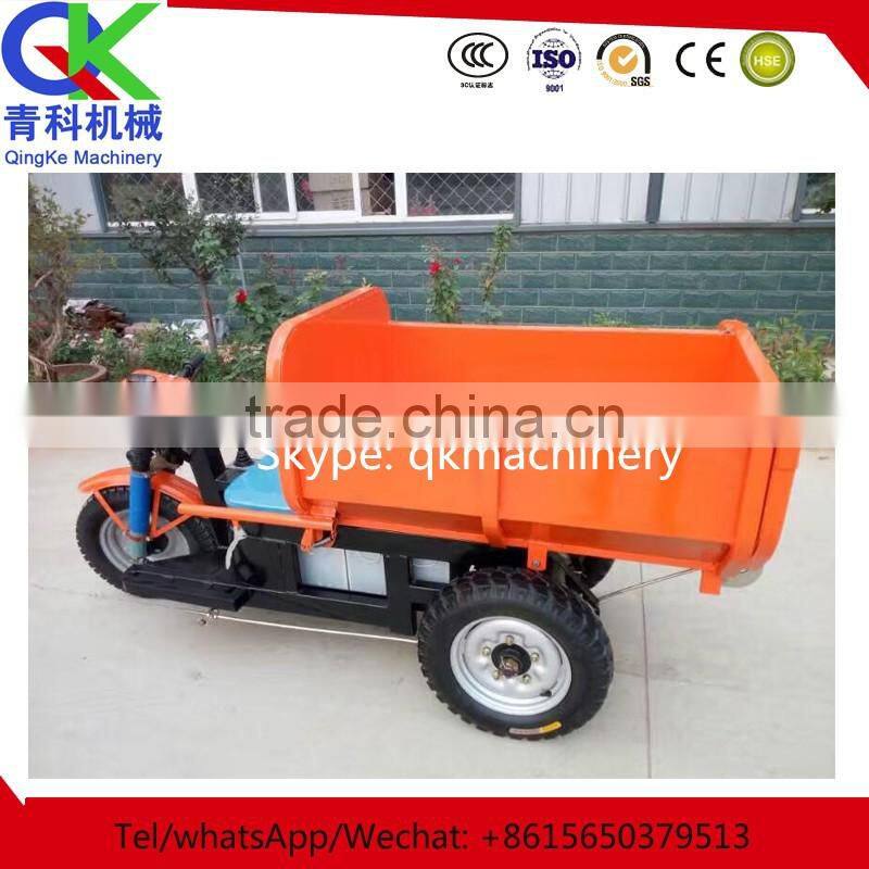 hydraulic Engineering mine tricycle With a shed