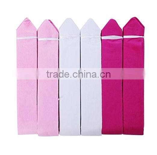 Decorative Hanging Pom Poms Pink White Tissue Paper Flowers for Wedding, Baby Shower Birthday,Party Decorations