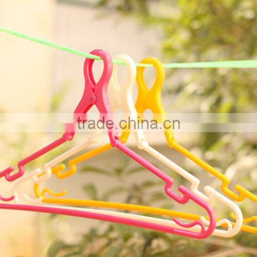 3 pcs windproof clothes hangers scarves ties hangers