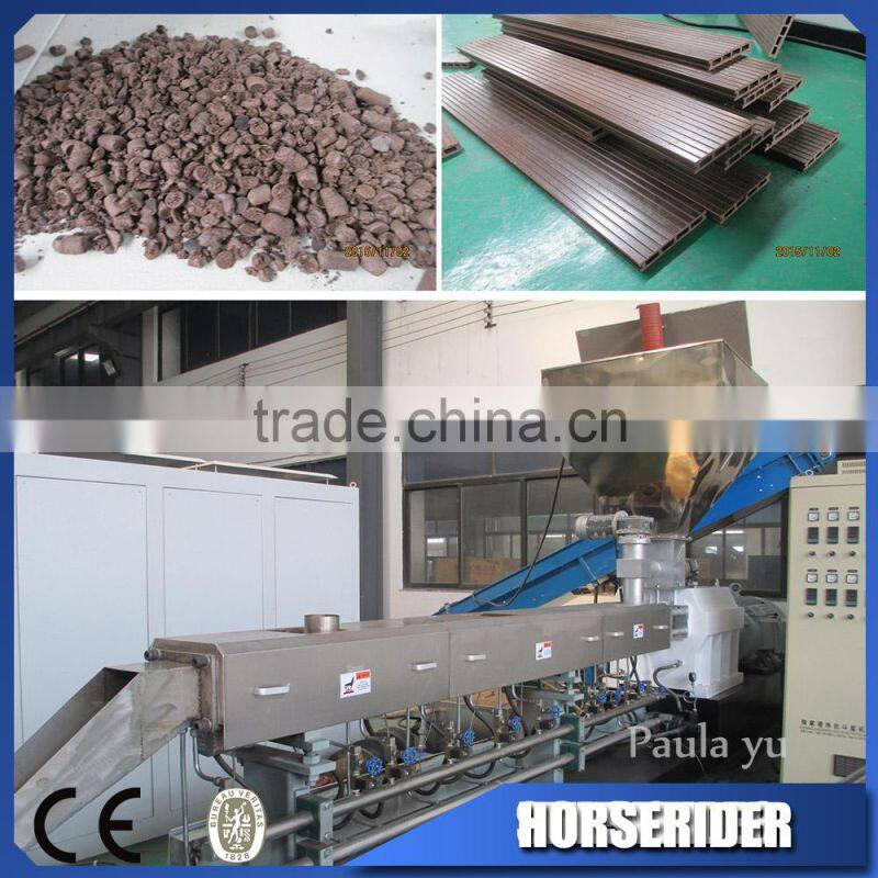 WPC PE profile extrusion line/wooden window making machine/wood window making machine