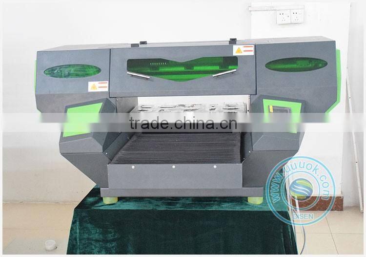Newest DSP-GJ5028 50x38cm LED UV Flatbed Printer