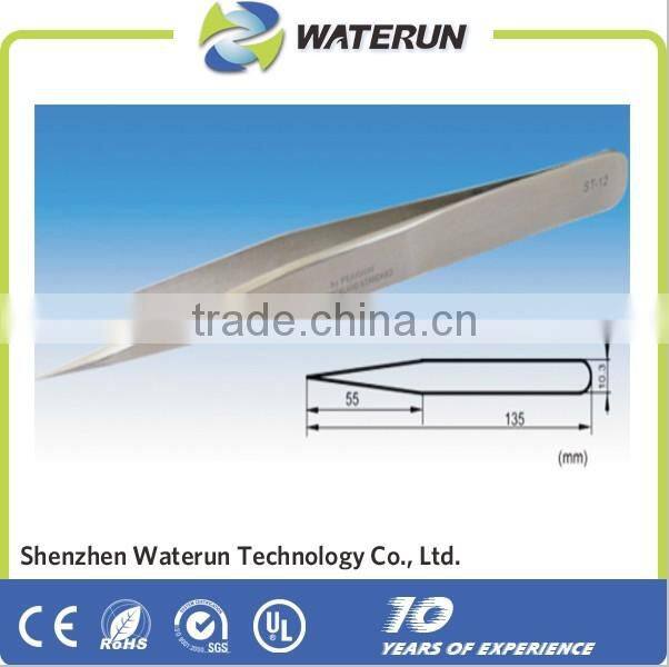 eyelash stainless steel tweezers/straight tweezers/curved tweezers manufacture