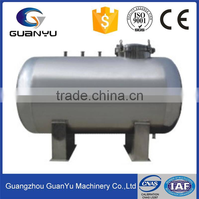TL05 Sanitary Class 304 Stainless Steel Horizontal Storage Tank
