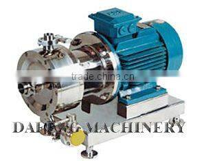 Portable external circulated emulsifying mixer