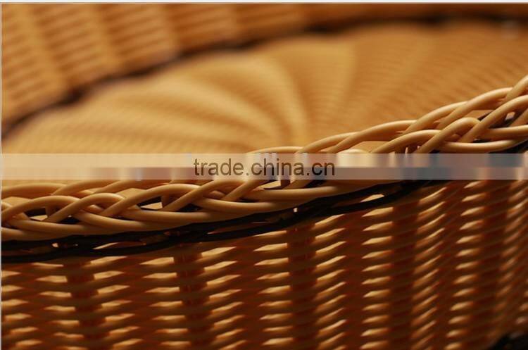 Latest dog pet products cheap wholesale waterproof wicker dog bed