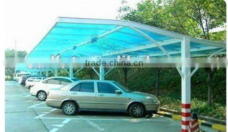 Steel pipes car tent