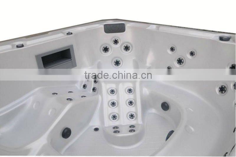 luxurious garden whirlpool bathtub for 8 person hot spa tub balboa control system