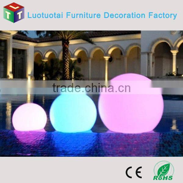 Wonderful Glowing waterproof led 50cm ball with rechargeable battery