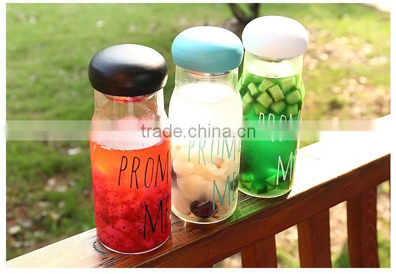 Haonai promise me water bottle, plastic infuser water bottle.