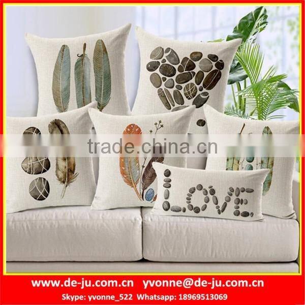 American Country Bamboo Sofa Cushion