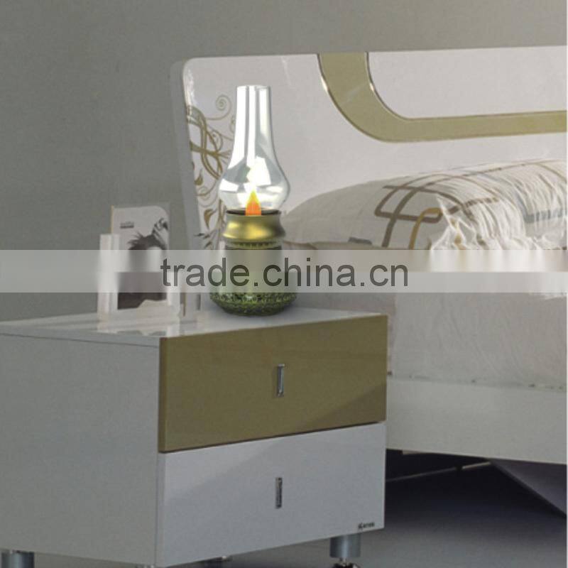 Magic Mini Retro USB Rechargeable Classic Blow LED Lamp, Blowing Control Kerosene Candle Lamp