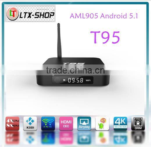 2016 Newest X98 Android TV Box Amlogic S905 Android 5.1 2GB+16GB TV Box Kodi Full Loaded