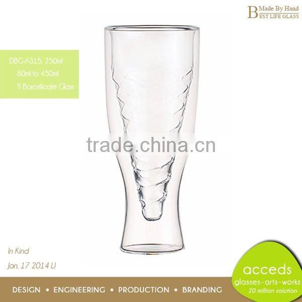 Eco Friendly Handmade High Quality Beer Glass