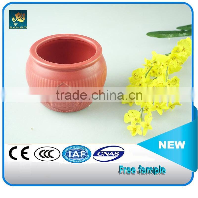 hot sale mini cheap ceramic flower pots wholesale for home decorating