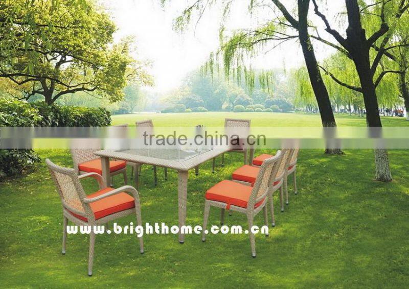 6 Seater Glass Top Dining Table