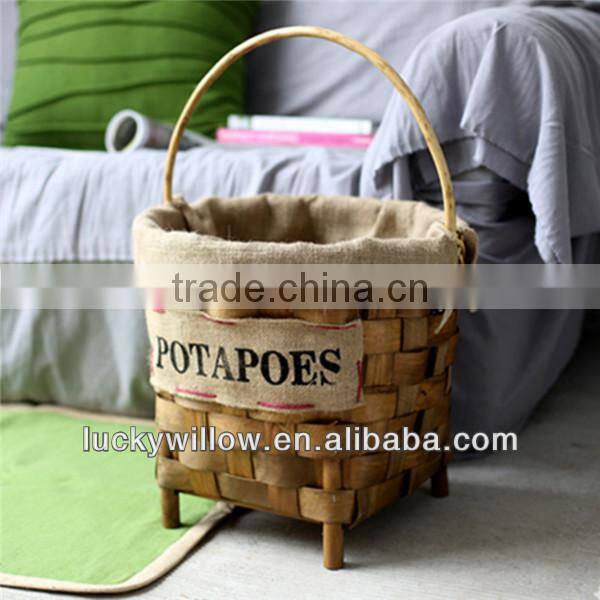 collectible cheap wholesale basket wood chip basket
