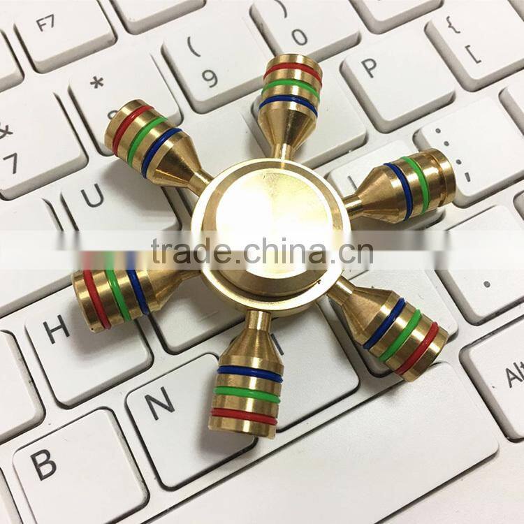 New arrival OEM LED metal spinning toys alloy hand spinner toys fidget Spinner