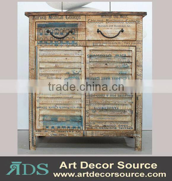 french design white color wood desk, reading table