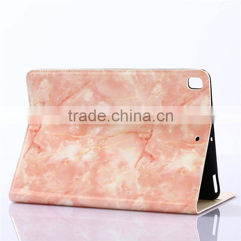 Noble design high quality marble PU card bumper/pocket cell phone case for Ipad 5,6,7,8