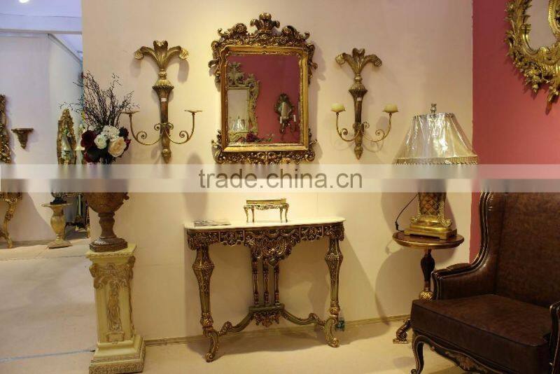 Living Room Furniture Hanging Console Table With Wall Mirrors