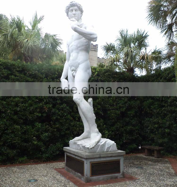 large outdoor decoration stone Carving garden statue david