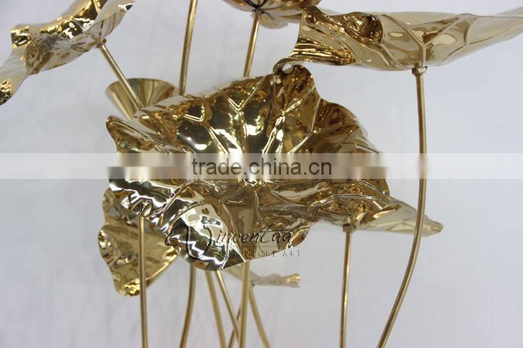 stainless steel home decoration modern metal wall art