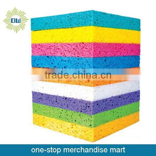 Cellulose sponge natural wood pulb cotton