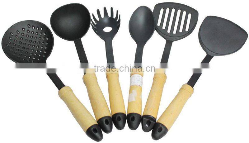 6pcs Stainless steel cookware set,S/S spatula-spoon-egg rake-rack set