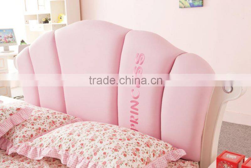 RD602 french wooden furniture of single bed for girls sale in stock