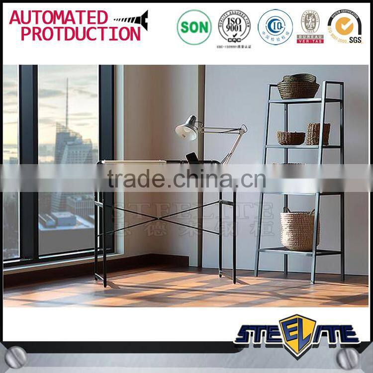 Multi-functional iron flower shelf models wall shelf for books