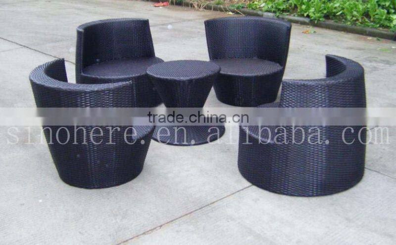 Outdoor Wicker Furniture Rattan Sofa AK1031 Bullet