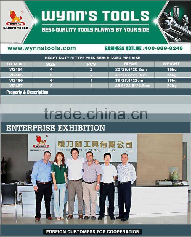 Heavy Duty M Type Precision HINGED PIPE VISE