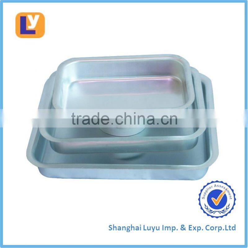 ALUMINIUM SANDING SHALLOW ROUND PLATE