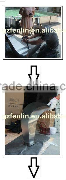 Modern Design Outdoor Pool Shower waterfall fountains