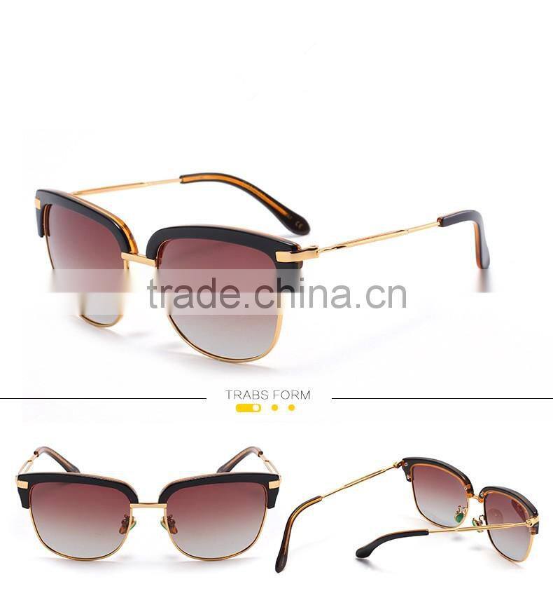 2016 New Good Quality Polarized Sunglasses General Plank Sunshade Lens Sunglasses Fashion Tourism And Leisure