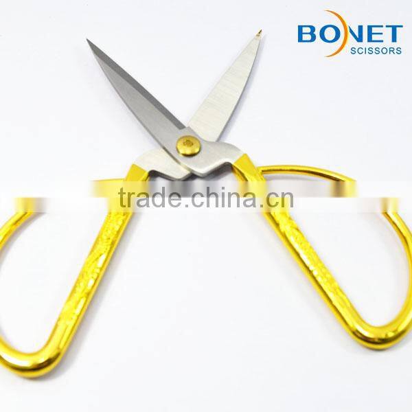 S11008 FDA qualified tailor Zinc-Alloy brass handle scissor