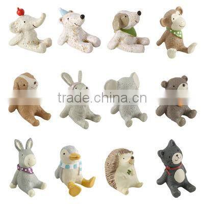 Mini CUTE fashional Resin decoration ,Zakka furnishing articles creative look up at the sky of animal resin handicraft